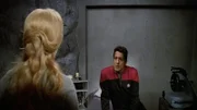 Riley Frazier (Lori Hallier) und Chakotay (Robert Beltran)