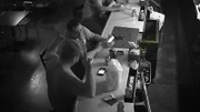 Aufzeichnung der Überwachungskamera.