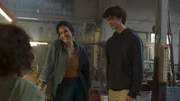 Sonia stellt Saïd David vor. Er hilft in der Werkstatt aus.