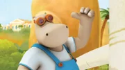 Der Hippo-Werker soll nach dem starken Gewitter Badous Lieblingsbaum Bob fällen.