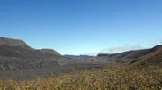 Der Vulkankrater des Sierra Negra ist mit einem Durchmesser von zehn Kilometern der zweitgrößte Krater der Welt.