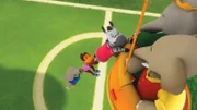 Badou, Chiku und Zawadi versuchen in einer waghalsigen Aktion König Babar und Pom aufzuhalten. Sie wollen den Baum namens Bob retten.