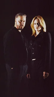 Gil Grissom (William Petersen) und Catherine Willows.