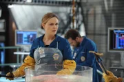Brennan (Emily Deschanel) versucht herauszufinden, wie der berühmte Kreuzworträtsel-Verfasser Lawrence Brooks zu Tode kam.