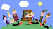 Ben und Holly konnten die Ameisen überreden, das Klavier wieder herzugeben.