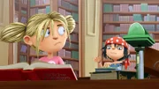 Matilda sucht in der Bibliothek nach einem Gegenmittel, denn Jim benimmt sich komisch.