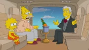(v.l.n.r) Lisa; Grampa: Augustus Redfield