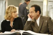 Pictured: (l-r) Natalie Teeger (Traylor Howard), Adrian Monk  (Tony Shalhoub)