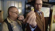 Krömer mit Microships-Producer Peter Koppen