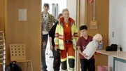 Doc Caro besucht eine Schulklasse.