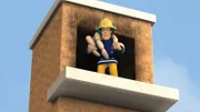 Sam demonstriert den „Feuerwehrgriff“.