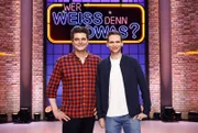 Die Kandidaten: Der Comedy-Autor, Komiker, Fernsehmoderator und Musiker Lutz van der Horst (l.) und der Comedy-Autor und Komiker Fabian Köster (r.).