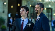 Rober (Marcel Borràs, l.) und José Antonio (Álex García, r.)