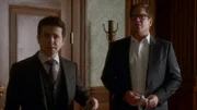 Benny Colón (Freddy Rodriguez, l.); Dr. Jason Bull (Michael Weatherly, r.)