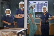 Müssen abwarten: Chandra Wilson als Dr. Miranda Bailey, James Pickens Jr. als Dr. Richard Webber, Kelly McCreary als Dr. Maggie Pierce