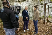 Harald Krassnitzer und Peter Schneeberger im Alten Steinbruch in Fürstenbrunn.
