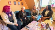 V.l.: Carina, Karin, Mirjam und Marize