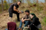 L-R: Esme (Skyler Samuels); John alias Thunderbird (Blair Redford); Marcos alias Eclipse (Sean Teale); Lorna alias Polaris (Emma Dumont)