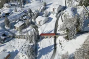 Winterwunderland Schweiz per Bahn Davoser Bahnen: Die Standhaften Davoser Bahnen