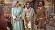 (v.l.) Maria Magdalena/Lilith (Elizabeth Tabish), Jakobus der Kleinere (Jordan Walker Ross), Andreas (Noah James)  Verwendung nur in Verbindung mit der Programmkommunikation. Jede andere Nutzung ist untersagt.; (v.l.) Maria Magdalena/Lilith (Elizabeth Tabish), Jakobus der Kleinere (Jordan Walker Ross), Andreas (Noah James)  Verwendung nur in Verbindung mit der Programmkommunikation. Jede andere Nutzung ist untersagt.