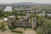 Blick auf die Sâone bei Trévoux.