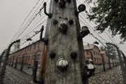Eine Außenansicht des Konzentrationslagers Auschwitz. (2022 VICE Media LLC)