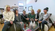 V.l.: Shoppingbegleitung Julia, Kandidatin Natali, Cornelia, Sarah, Kathrin und Christin