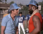 Face (Dirk Benedict) und B.A. (Laurence Tureaud).