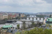 Ziel und Endpunkt der Kreuzfahrt Prag an der Moldau.