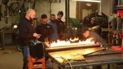The Tennessee Wraith Chasers testing the flame trap.