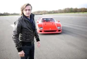 Richard Hammond mit Ferrari F40
