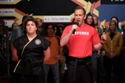 Adam J. Goldberg (Oliver Cooper, l.); Mr. Mellor (Bryan Callen, r.)