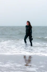 Morgens im Meer: Famke (Christiane Paul).