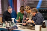 V.l.: Thomas Bühner, Eva Padberg, Julian F. M. Stoeckel, Armin Rohde