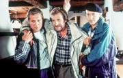 (v.li.): Harald Krassnitzer (Dr. Justus Hallstein), Hermann Giefer (Luis), Siemen Rühaak (Paul Reuther).