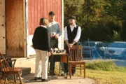 Durham, NH: Brian Gurry and Eric Gurry met with Martie Jones to discuss the Bolex that was found during the hunt.