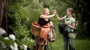 Mia mit ihrer Mutter