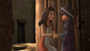 Rahab (l.) hilft Joy