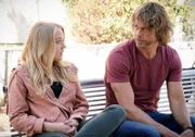 L-R: Tiffany Williams (Paulina Olszynski), Marty Deeks (Eric Christian Olsen).
