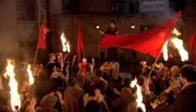 PHOENIX DIE DEUTSCHEN, TEIL 5, "Rosa Luxemburg und die Freiheit". Rosa Luxemburg hält am 9. November nach ihrer Entlassung aus dem Gefängnis in Breslau eine Rede.