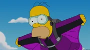 Marge ermutigt Homer, sein neues Motto "You-Only-Live-Once" auszuleben - was allerdings nicht ganz ungefährlich ist ...