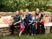 GOOD LUCK CHARLIE - Disney Channel's "Good Luck Charlie" stars Bradley Steven Perry as Gabe Duncan, Bridgit Mendler as Teddy Duncan, Jason Dolley as PJ Duncan, Leigh-Allyn Baker as Amy Duncan, Logan Moreau as Toby Duncan, Eric Allan Kramer as Bob Duncan and Mia Talerico as Charlie Duncan.