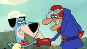 v.li.: Huckleberry Hound, Dick Dastardly