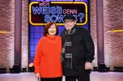 Treten bei "Wer weiß denn sowas?" gegeneinander an: Die Schauspielerin Brigitte Grothum (l.) und den Schauspieler Walter Plathe (r.).