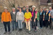 Schwäbischer Albverein Gomaringen mit Annette Krause (Mitte).