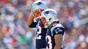 Tom Brady (l.) und Wes Welker