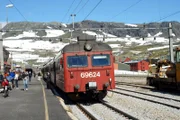 Auf der Inlandsbahn in Schweden.