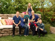 GOOD LUCK CHARLIE - Disney Channel's "Good Luck Charlie" stars Jason Dolley as PJ Duncan, Leigh-Allyn Baker as Amy Duncan, Logan Moreau as Toby Duncan, Bridgit Mendler as Teddy Duncan, Mia Talerico as Charlie Duncan, Eric Allan Kramer as Bob Duncan and Bradley Steven Perry as Gabe Duncan.