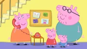 Mama Wutz (l.) hat eine tolle Nachricht: Elena Esel ist auf dem Weg zu Peppa.