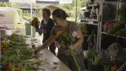 Bis zu 400 Sträuße täglich binden Rosemarie und Francesca Mazza im Sommer.